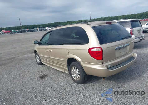 2001 Chrysler Town & Country Lxi z USA, uszkodzony, nr VIN 2C8GP54L61R249873